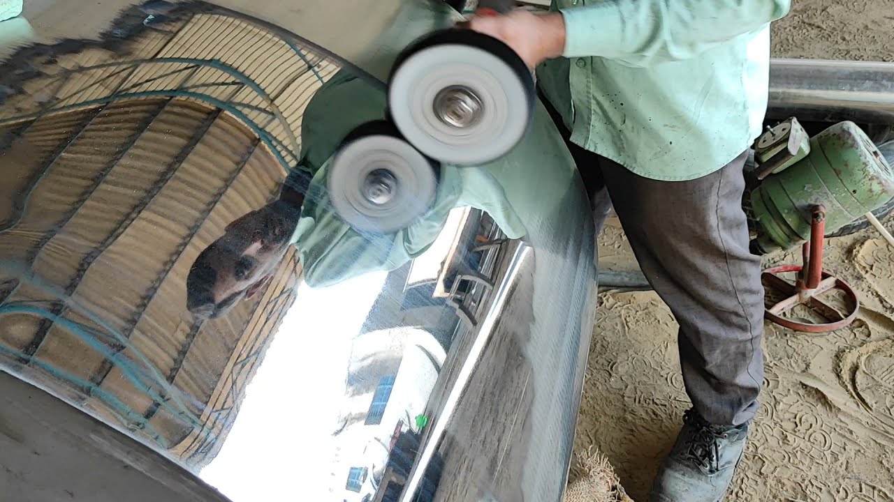 stainless steel mirror polish works, how to work in mirror polish in ss