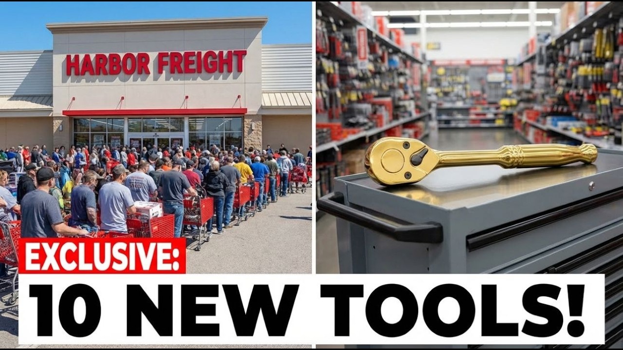 10 Harbor Freight Tools Just RELEASED!