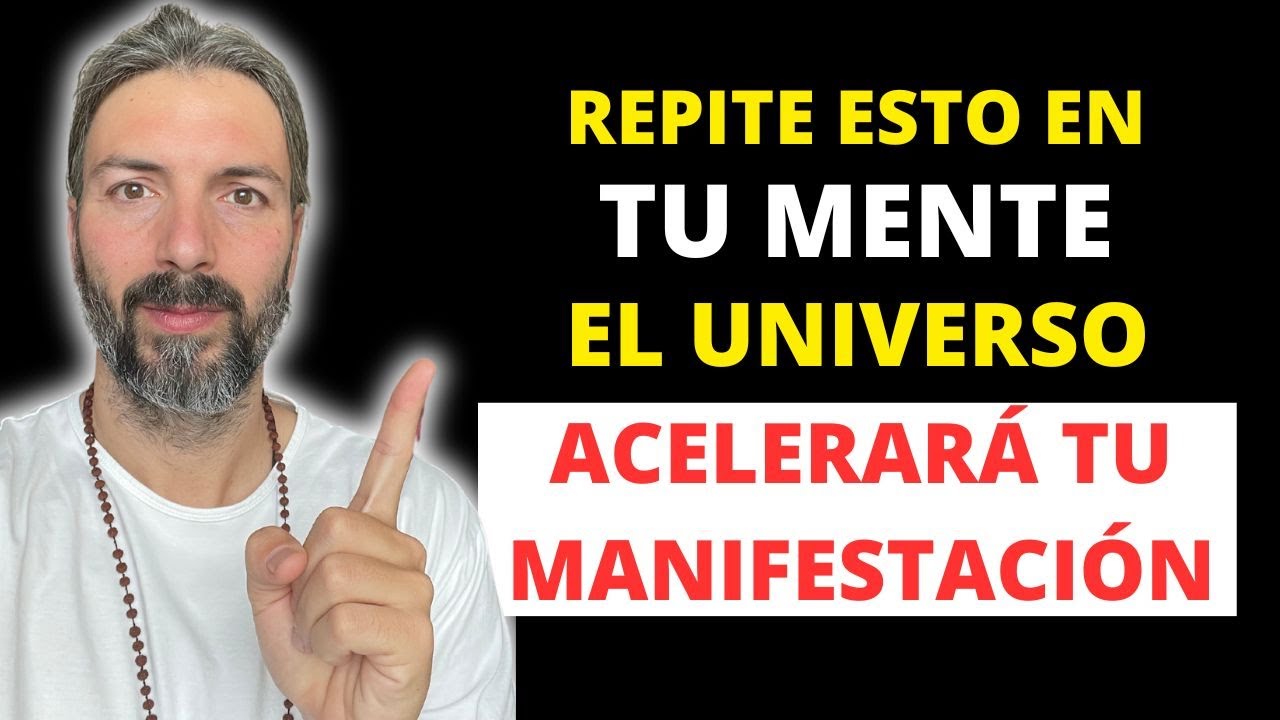 SOLO REPITE ESTAS 2 PALABRAS Y MANIFESTARAS TODO LO QUE QUIERAS | Ley De Atracción