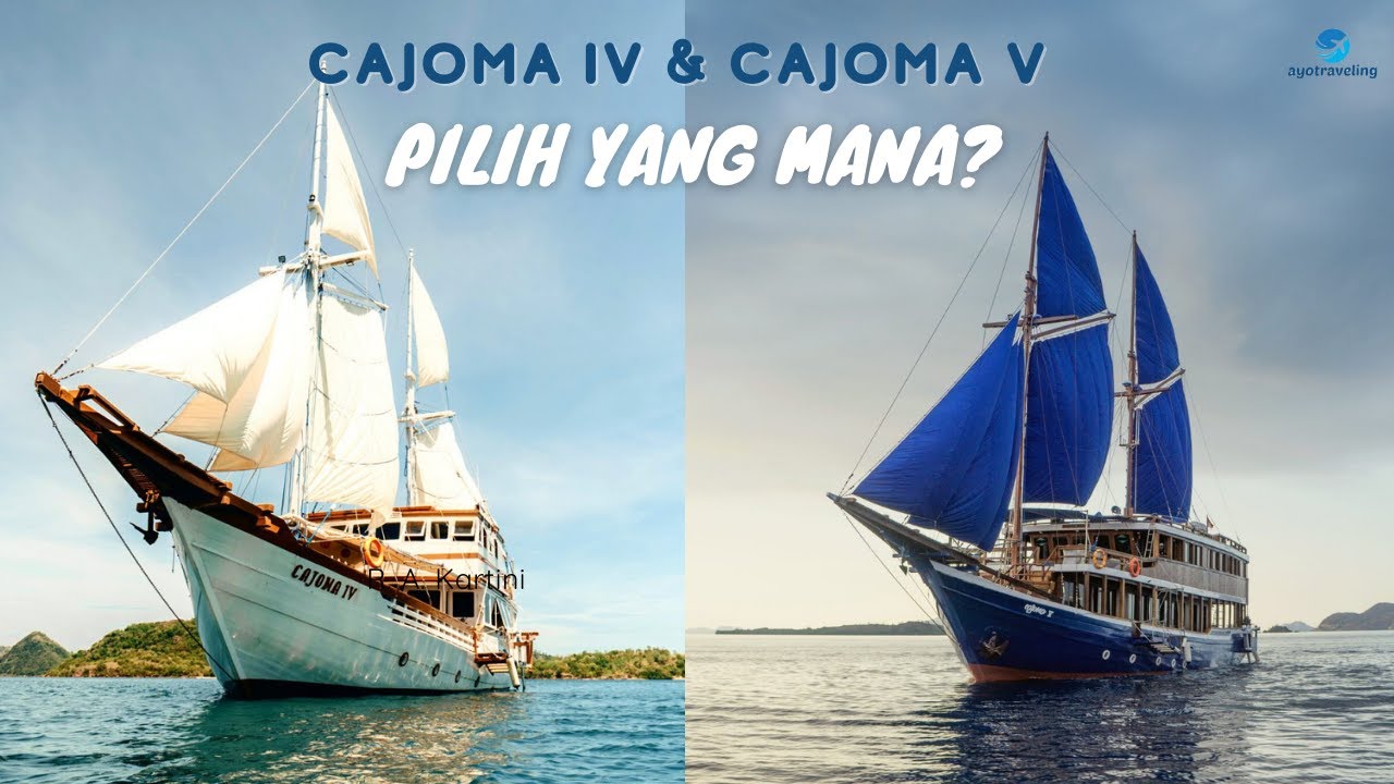 REKOMENDASI SEWA KAPAL LUXURY PHINISI LABUAN BAJO CAJOMA IV & V UNTUK DIVING DAN LIBURAN 2022