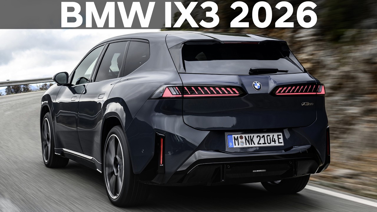 2026 Новый BMW IX3 50 xDrive (469 лс) - Обзор, цена и характеристики!