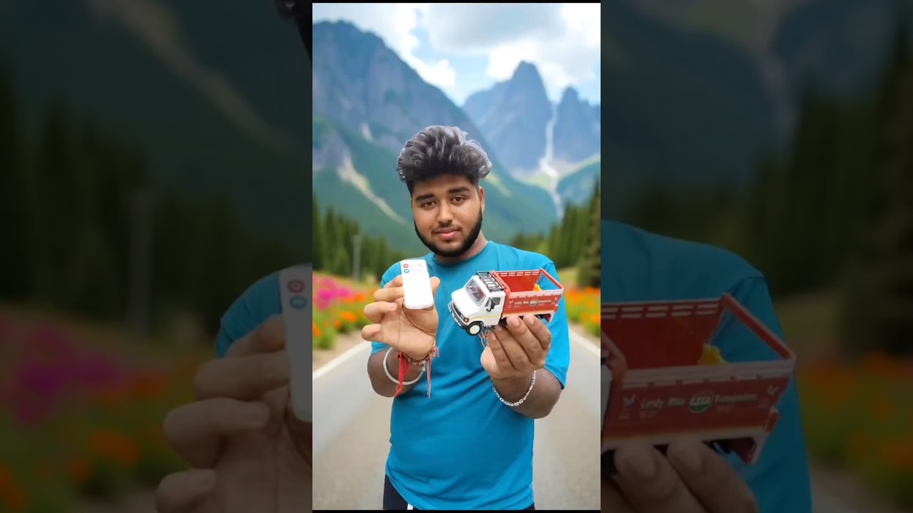Unboxing Remote control mini truck |Tata 407 #toys #shorts