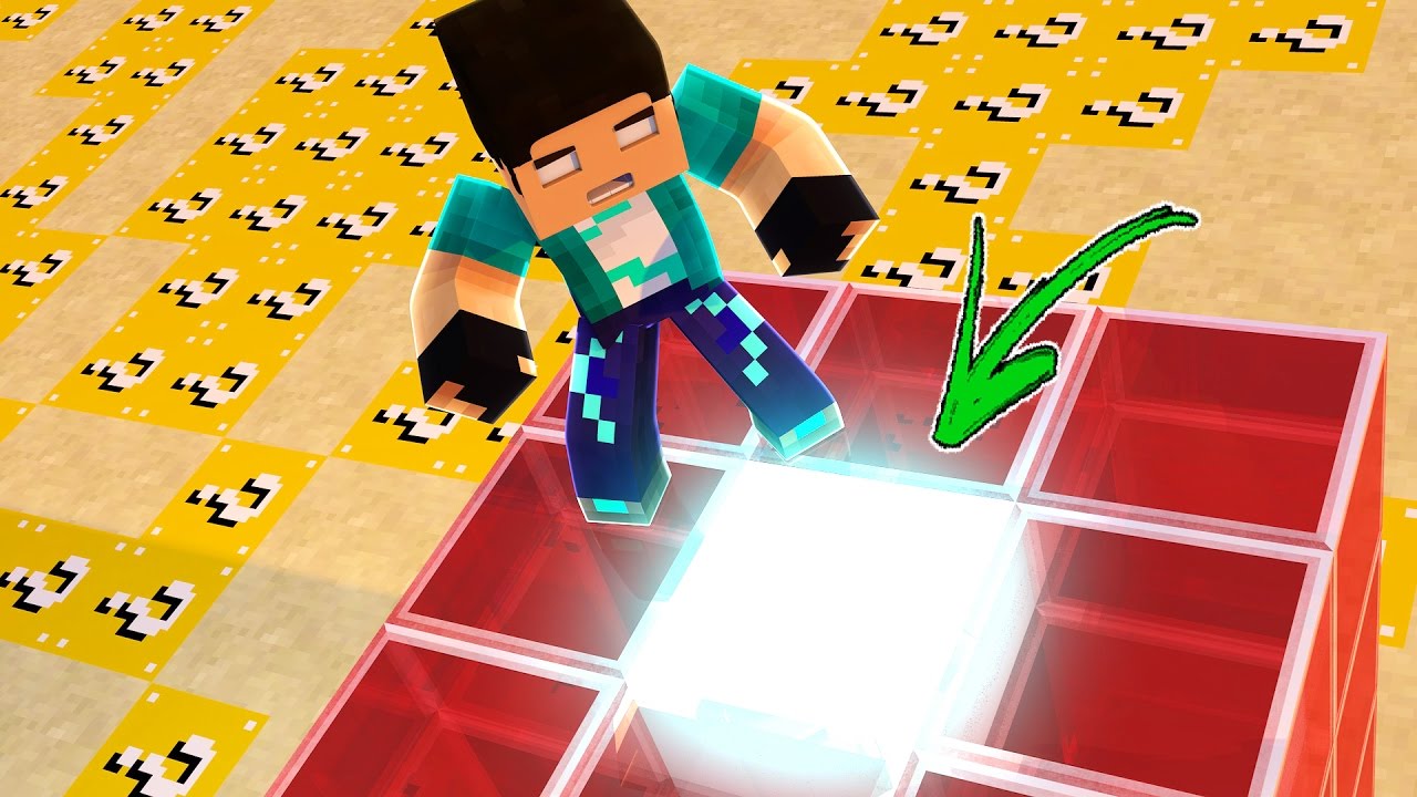 CUBÃO LUCKY BLOCK: TROLL DA PASSAGEM SECRETA !! (MINECRAFT TROLL)