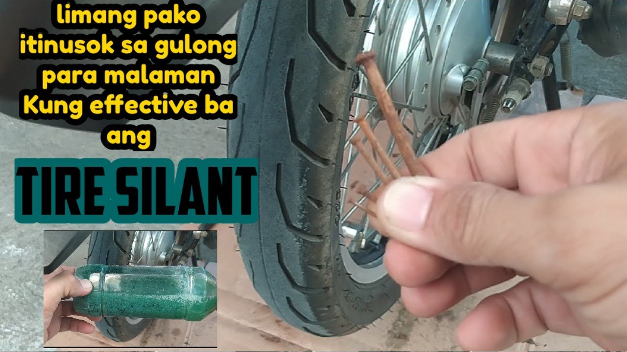 Effective ba ang TIRE SEALANT sa lahat ng gulong (tara alamin natin)