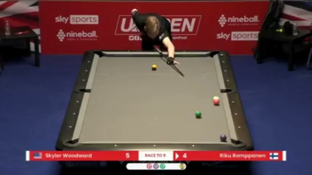 Romppanen vs Woodward | UK Open Pool