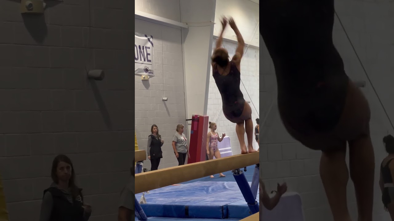Very nice layout layout from Quin Rollins | Region 5 Training Camp #gymnaststraining