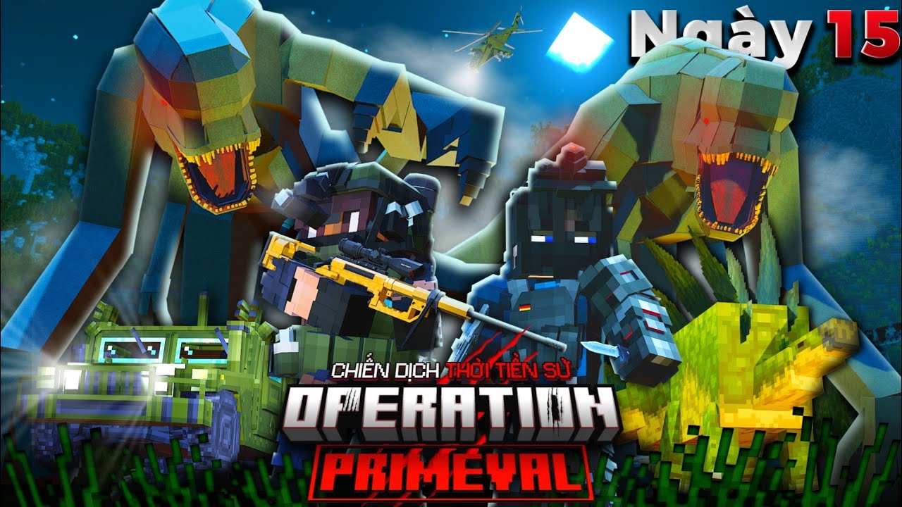 200 NG&Agrave;Y SỐNG S&Oacute;T TR&Ecirc;N ĐẢO KHỦNG LONG TRONG MINECRAFT - QU&Aacute;I TH&Uacute; ĐỘT BIẾN TRỐN THO&Aacute;T!