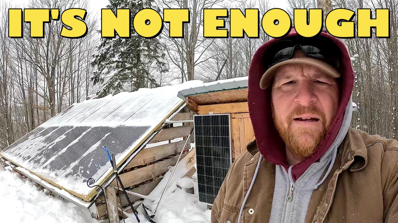 The Dark Side of Winter: Why A Generator Is Essential For Off Grid Life With Solar