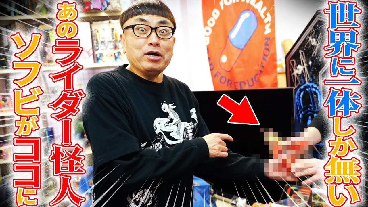 【世界に１体のソフビ】これを肉眼で拝める幸せ♡【大阪遠征 後編】
