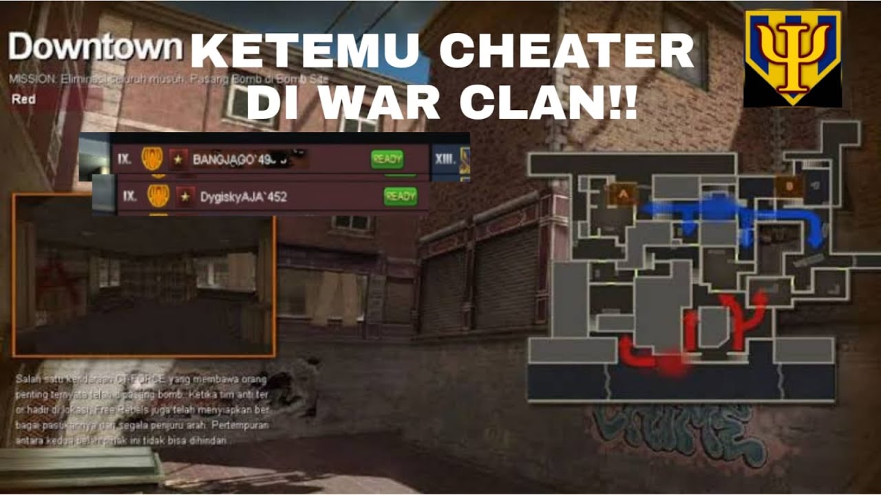 KETEMU CHEAT DI WAR CLAN!! | POINT BLANK ZEPETTO