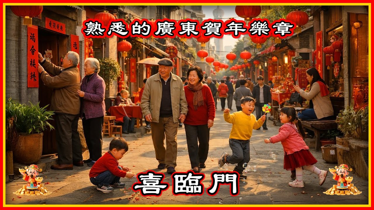 喜臨門 4K HD Audio 弦動粵音，喚醒心底淳厚的鄉愁；味入新歲，編織一場人間最美的團聚。