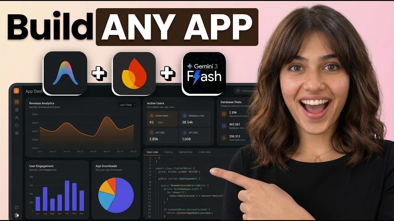 I Build Full Stack Apps for FREE Using Antigravity & Gemini (No Code)