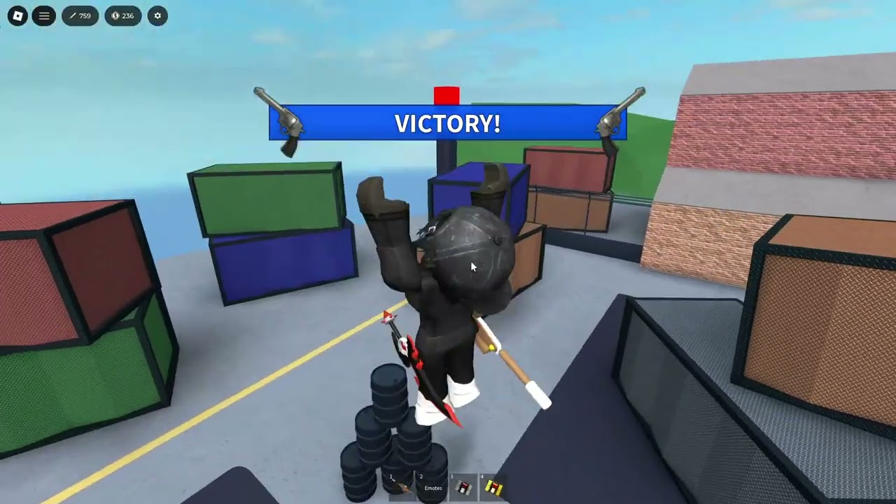 day 1 of getting better aim in mm2 aim trainer for 25 mins *ginger scope is my dream weapon!!*