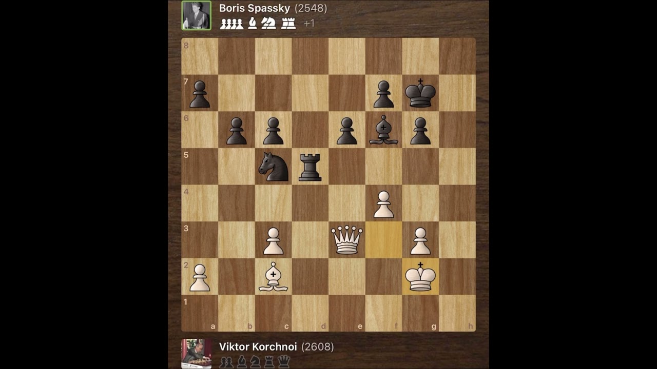Viktor Korchnoi vs Boris Spassky • USSR Championship, 1959