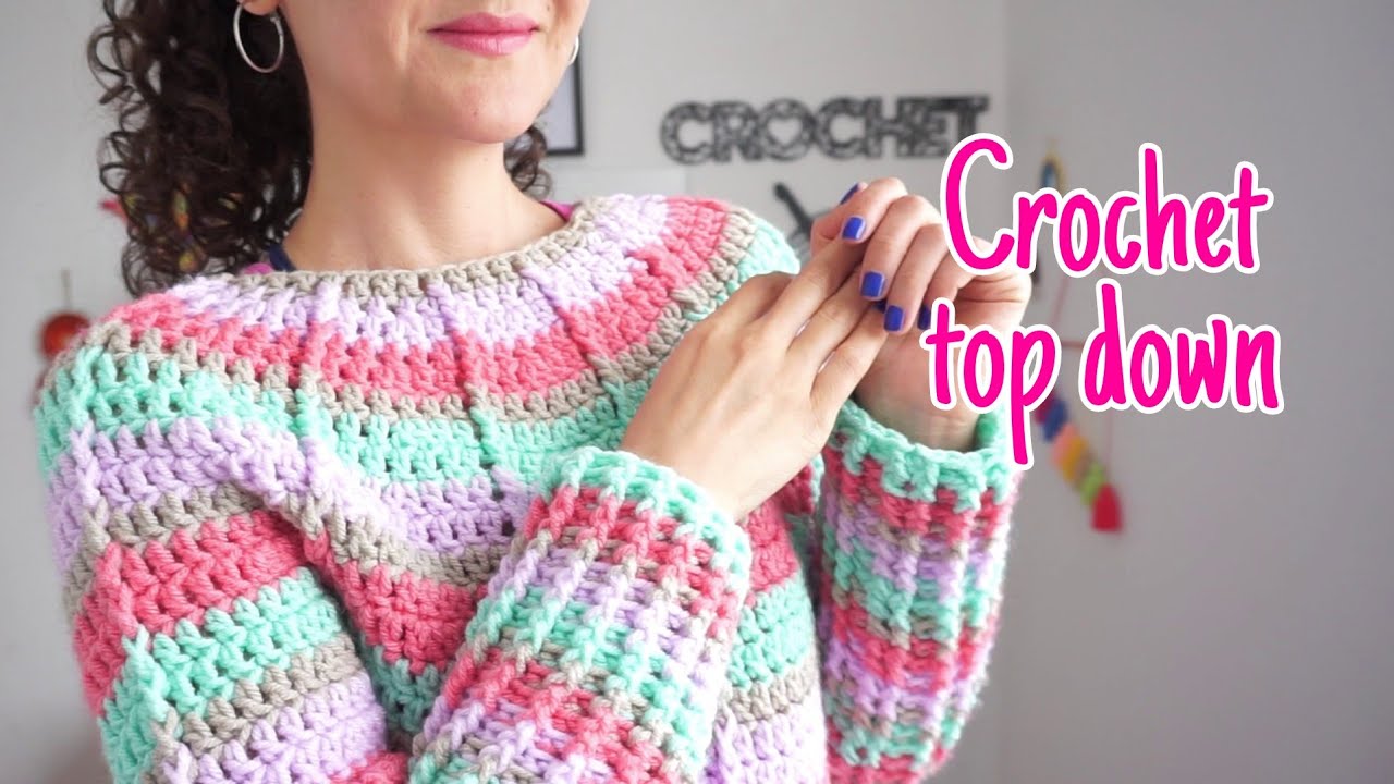 Poncho Alex 🥰 con mangas a crochet / Todas las tallas - canesú circular