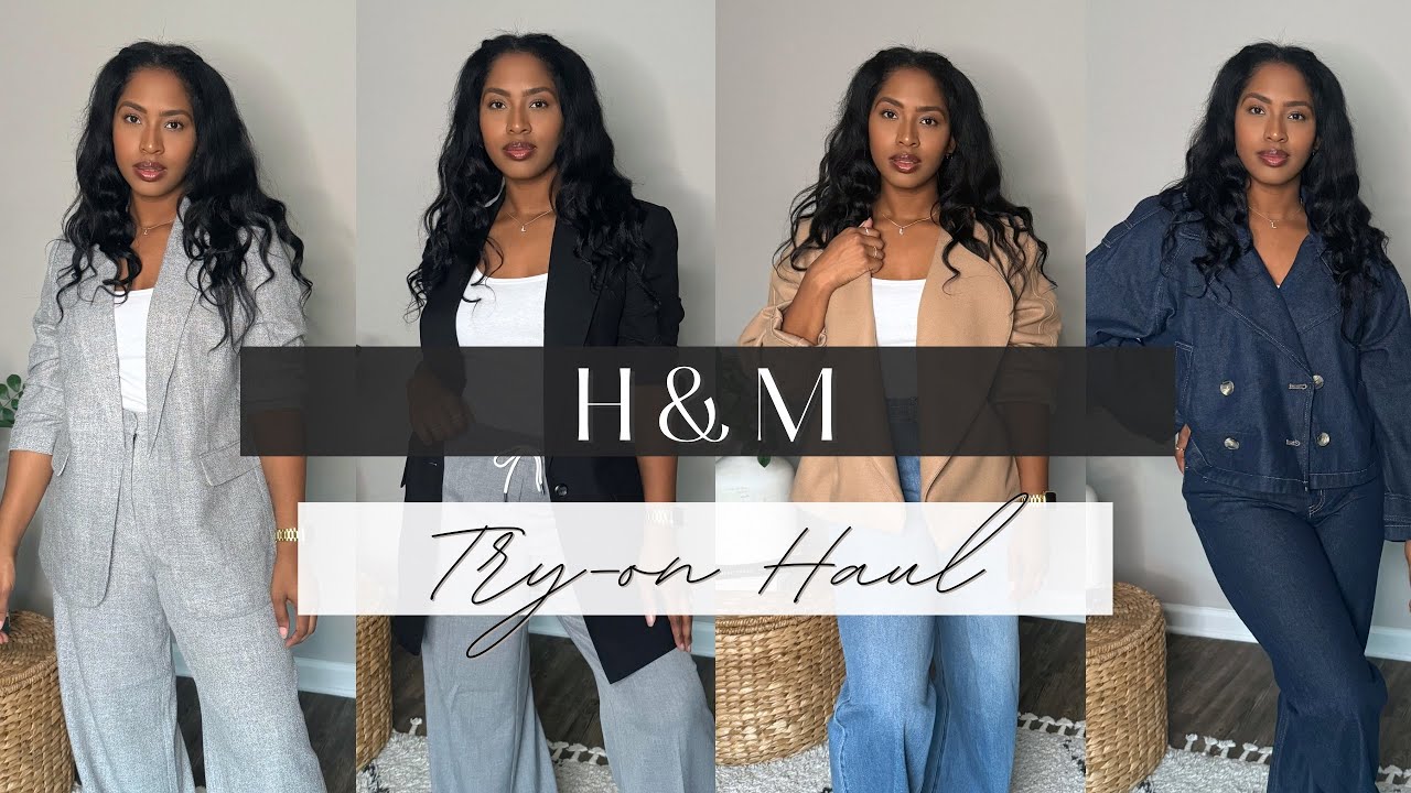 H&M CLOTHING HAUL | SUMMER TO FALL FASHION | MINI TRY ON HAUL | FALL FASHION 2024