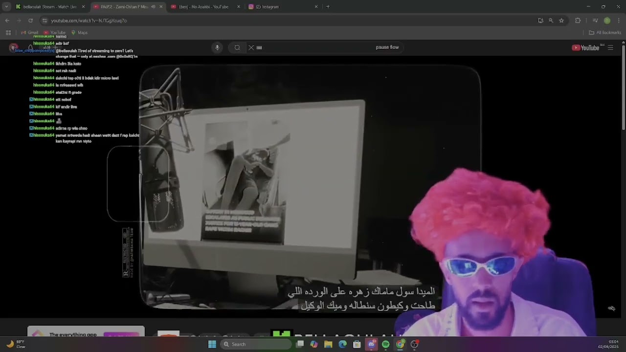 REACTIONS tshash PAUSE - Zarni Chitan F Mnami/بوز فلو هرب هاد لمرة