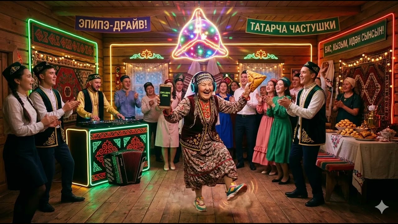Эх, Эпипэ, Эпипэ! 💃 Лучшие татарские частушки 2026