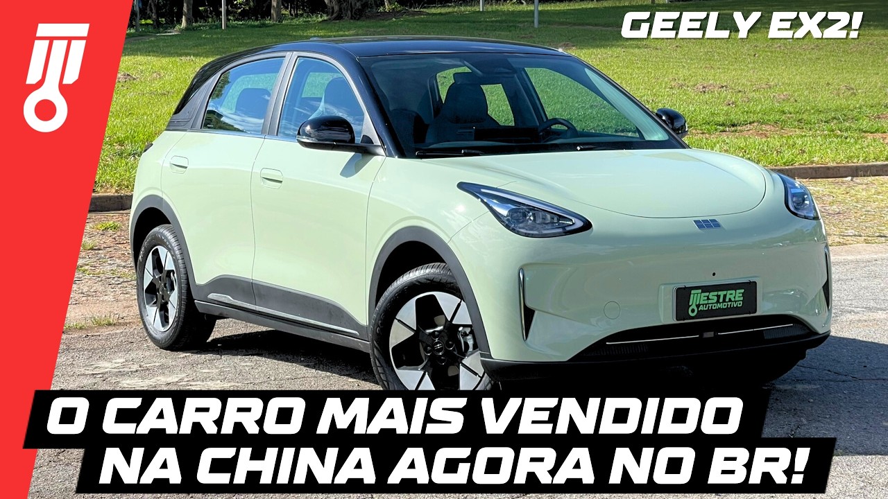Geely EX2 - O melhor ELÉTRICO de ENTRADA do BRASIL?