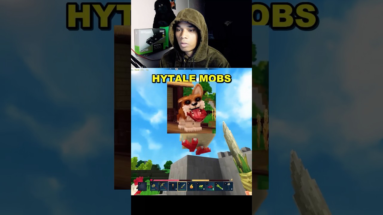 HYTALE MOBS NEW MINECRAFT IS HERE