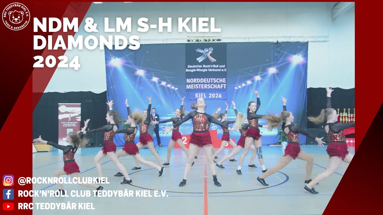 Diamonds Showauftritt - NDM & LM S-H Kiel 2024