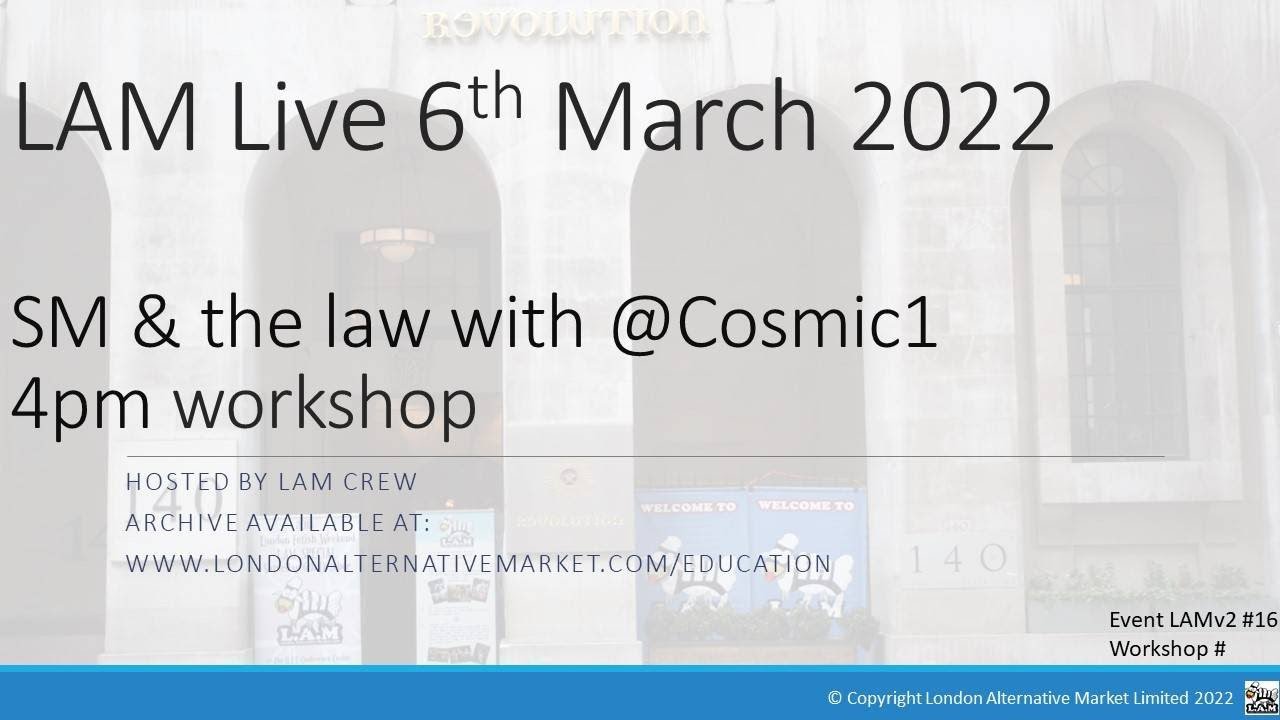 Healthy Mental Practices 6th March 2022 with @TheKinkShrink