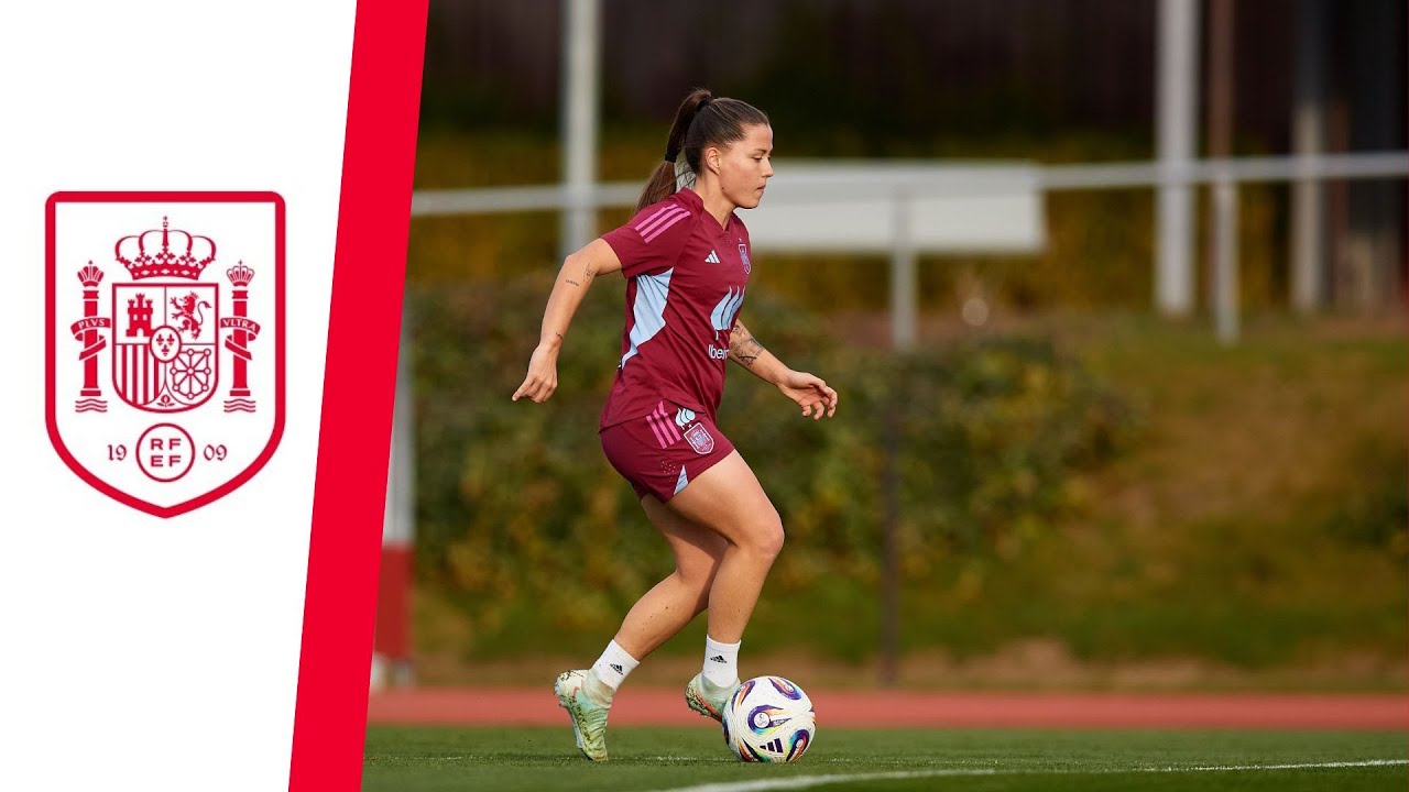 Último entrenamiento de la SELECCIÓN FEMENINA previo al España vs Bélgica | UEFA Nations League