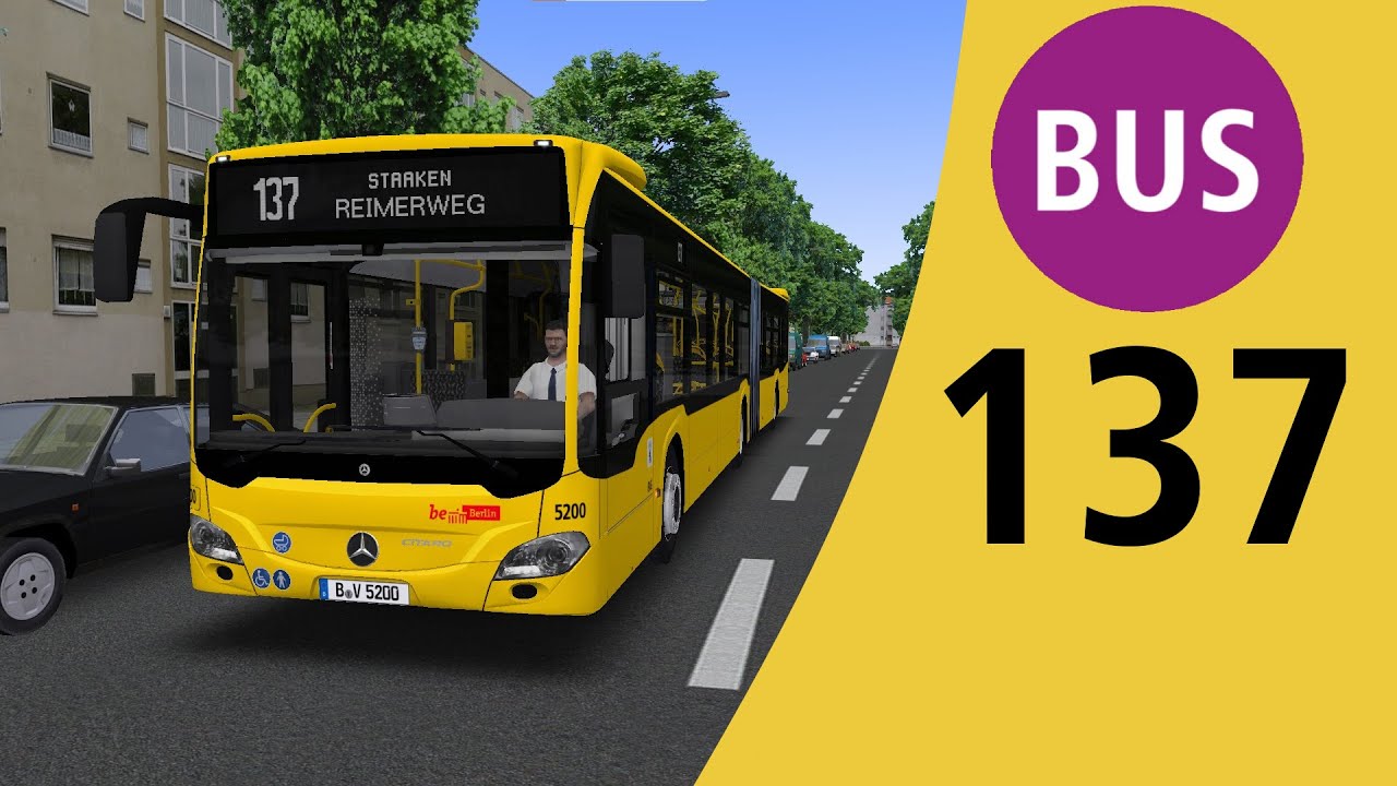 OMSI 2 - BVG Bus Linie 137 - MB C2 GN - Von Spandau Freudstr nach Staaken Reimerweg