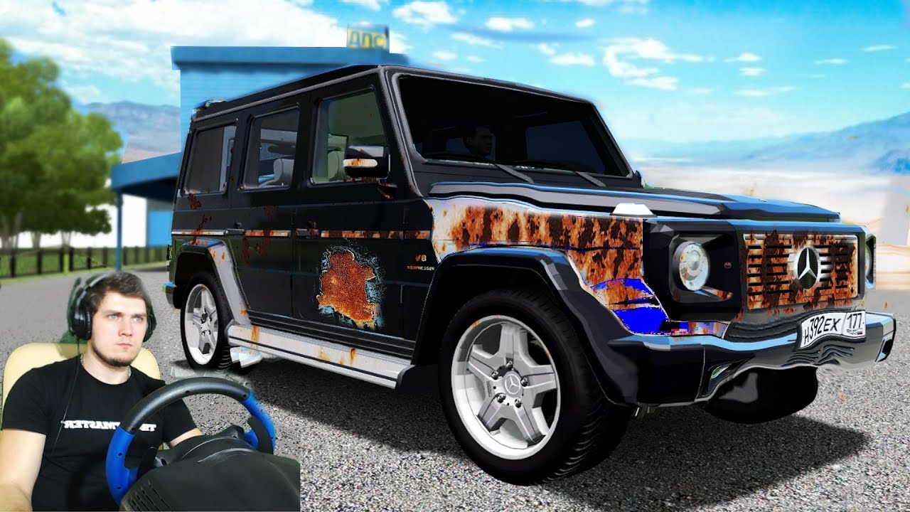 КУПИЛ СТАРЫЙ ГЕЛИК СО ШТРАФ СТОЯНКИ - РЕАЛЬНАЯ ЖИЗНЬ CITY CAR DRIVING + РУЛЬ