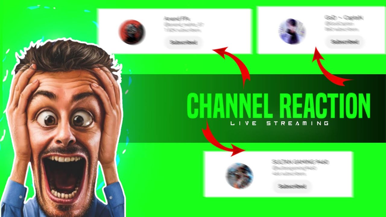 Reaction on your CHANNEL | R G Y is LIVE