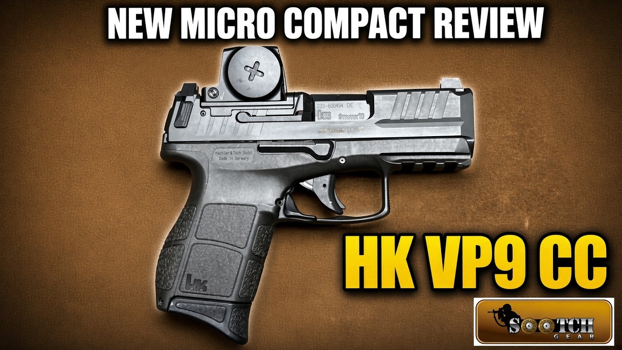Сравнение нового компактного пистолета HK VP9 CC и HK CC9