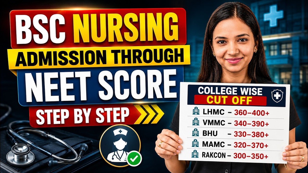 🚨 NEET 2026 BSc Nursing Cut Off EXPOSED 😱 | Top Government Colleges You Can Get 🔥