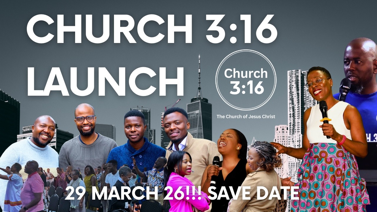 CJC BECOMING CHURCH 3:16 - WE ARE RELAUNCHING| 29 MARCH 2026‼️