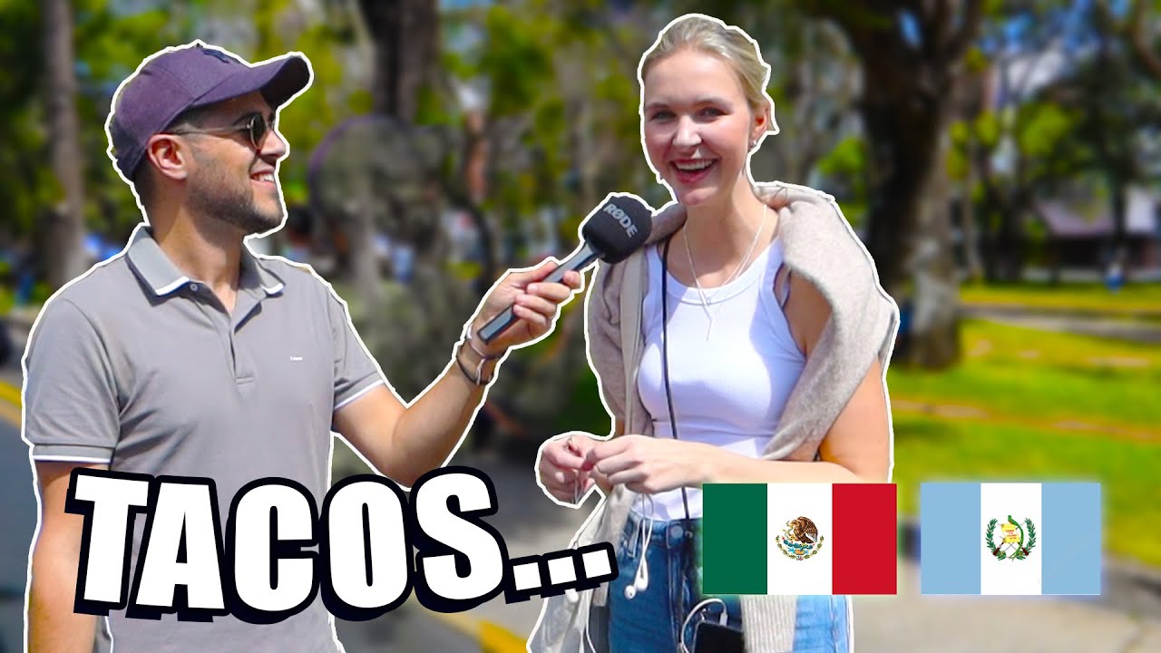 Esto opinan en GUATEMALA sobre MÉXICO - Entrevistas en la calle