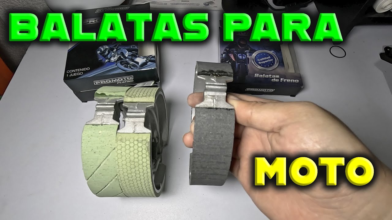 TIPOS DE BALATAS PARA MOTO | DE QUE ESTAN HECHAS | PORQUE SUENAN