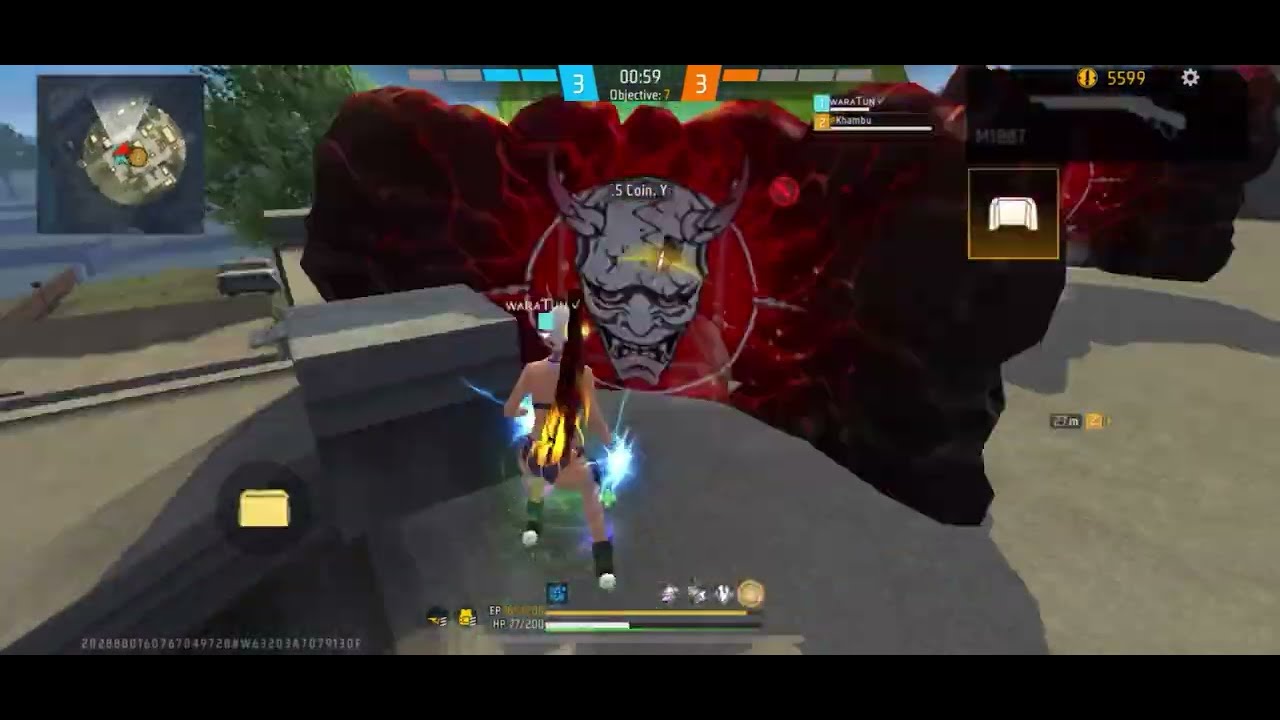 2 VS 1 custom full moment gameplay || mobile 📱 player ||#freefiremax #garenafreefire #freefireindia 