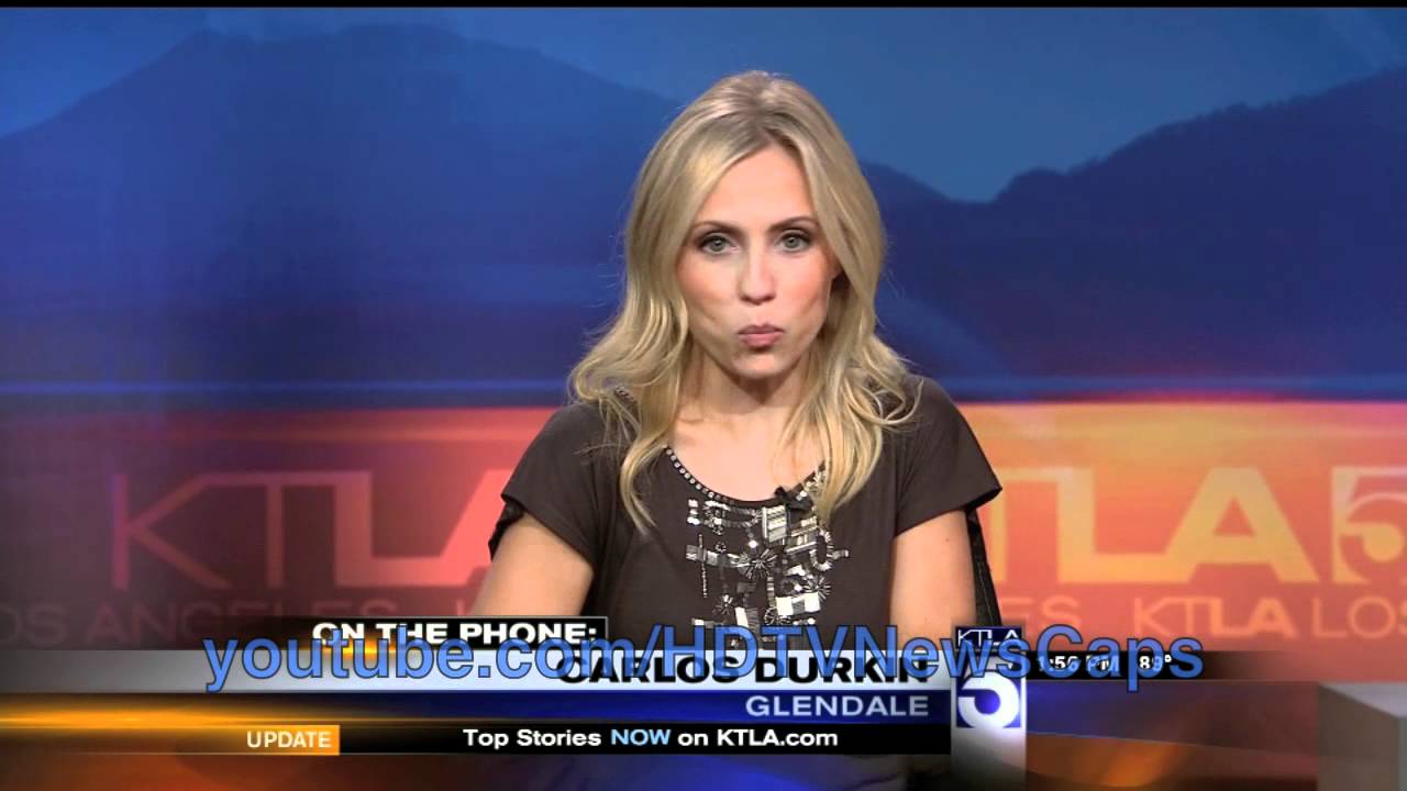 KTLA anchor Jessica Holmes asked out on a date by a live TV viewer
