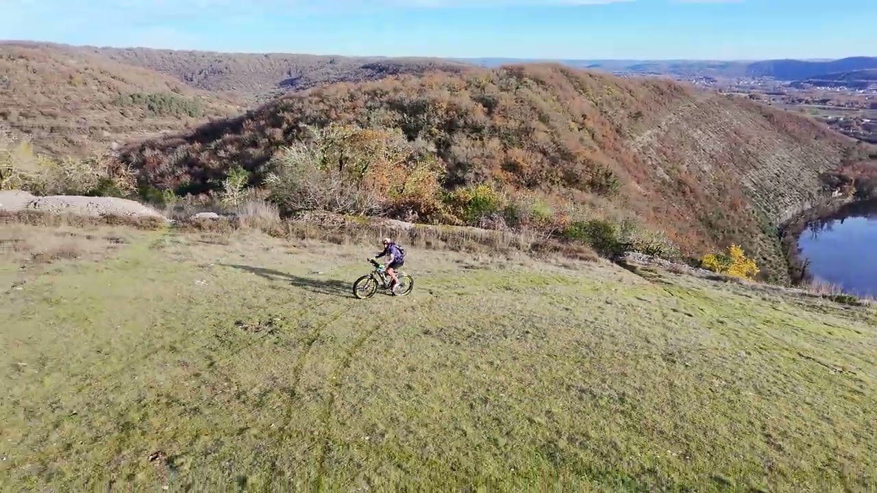 Ride à travers de grands espaces...