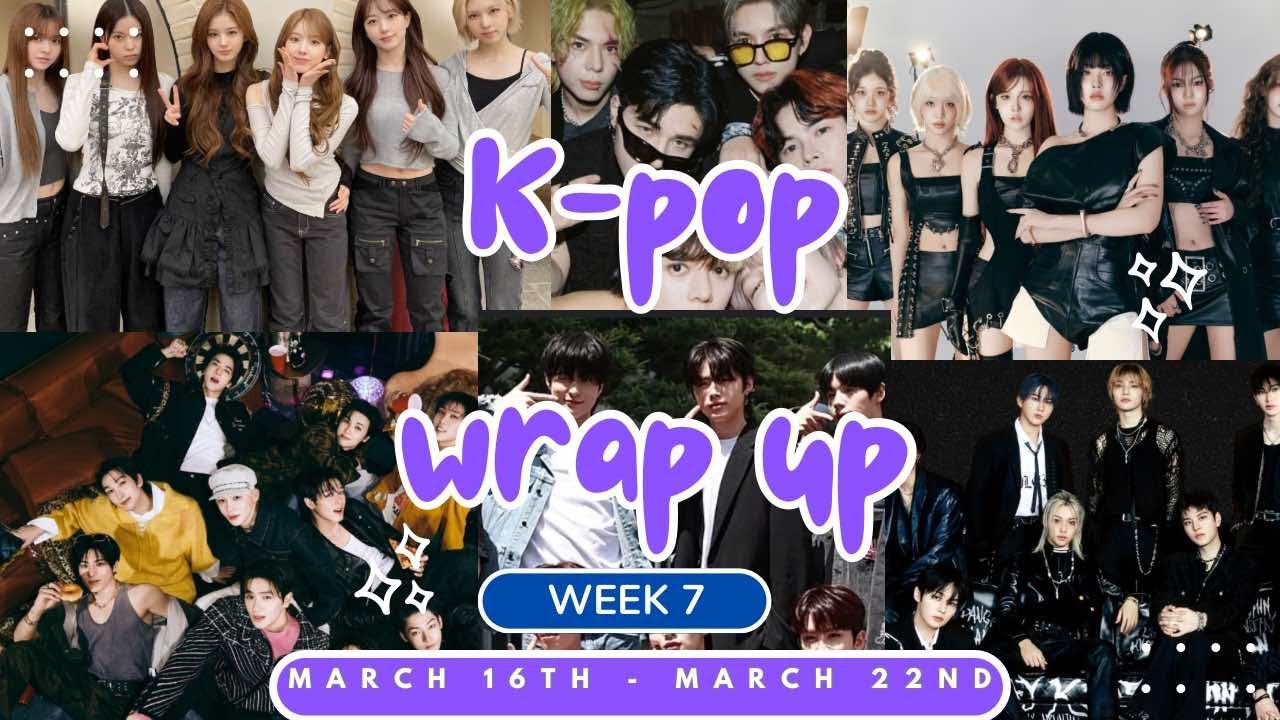 K-Pop Wrap Up for March 16th - March 22nd | Hoshi x Woozi | Yeji | Seulgi | NTX | Xiumin | Jennie