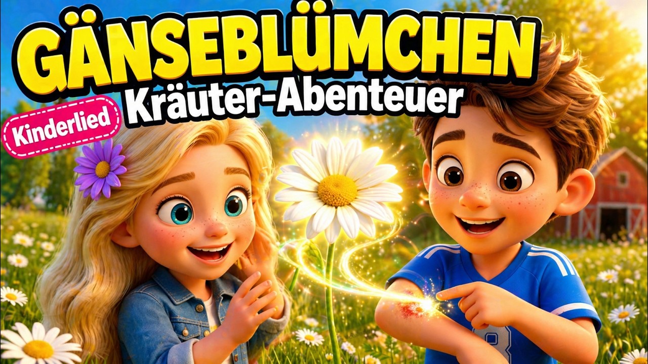 G&auml;nsebl&uuml;mchen &ndash; Superblume 🌼 | Kinderlied & Kr&auml;uterwissen f&uuml;r Kr&auml;uterknirpse