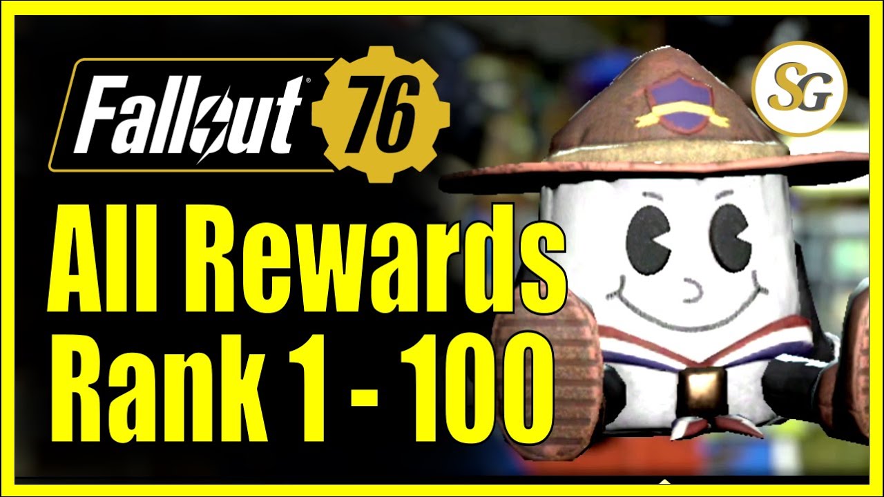 SEE the ACTUAL Season Rewards - Rank 1 to 100 - #Fallout76