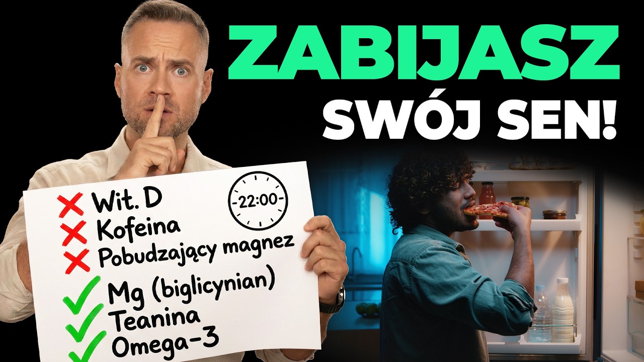 Najlepsze suplementy na noc i skuteczne metody na poprawę snu!
