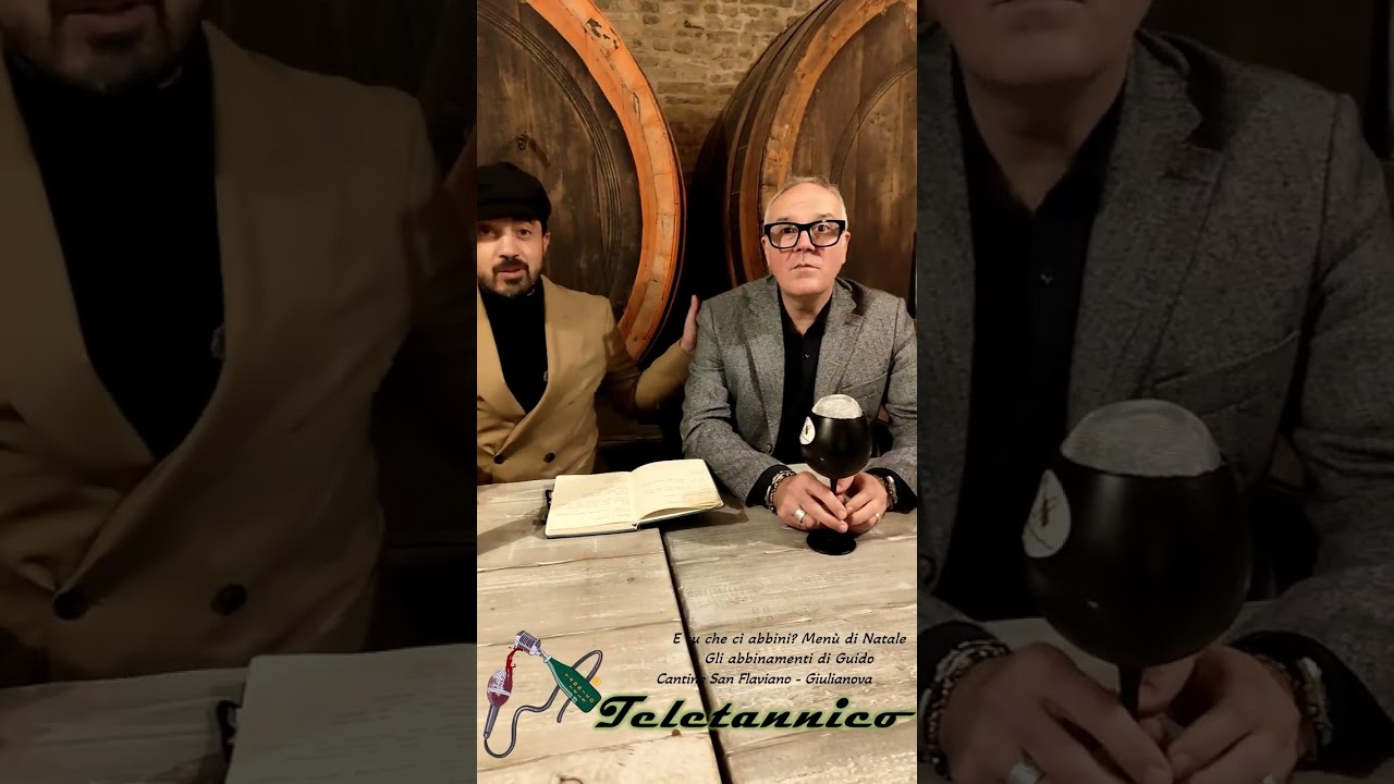 🍷E tu che ci abbini?🍷Vigilia e Pranzo di Natale 🍷con Guido di Cantine San Flaviano - Giulianova
