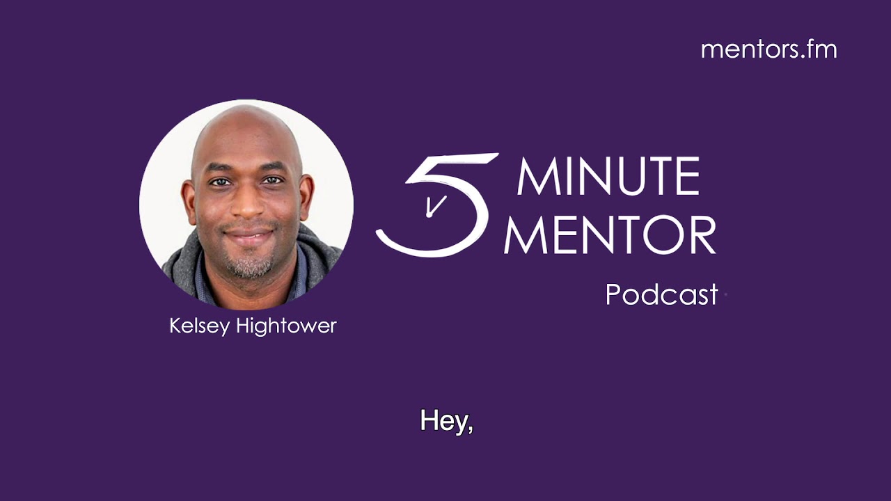 Career Advice, with Kelsey Hightower