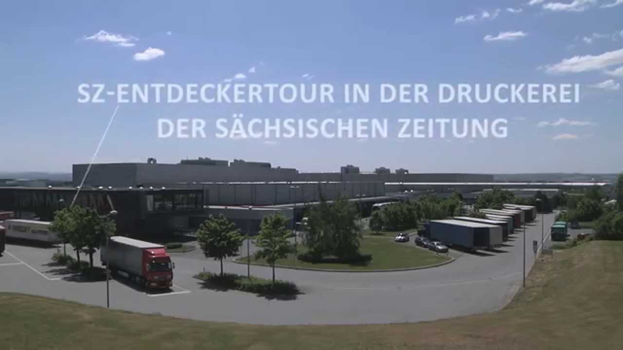 Druckerei Dresden - SZ Entdeckertour 2012
