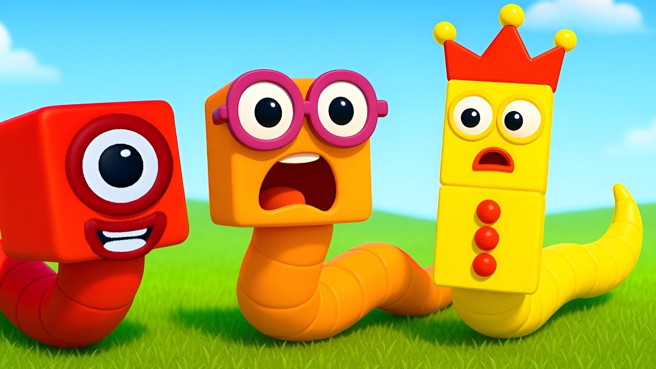 Numberblocks Play Be A Snake in Roblox! 🐍