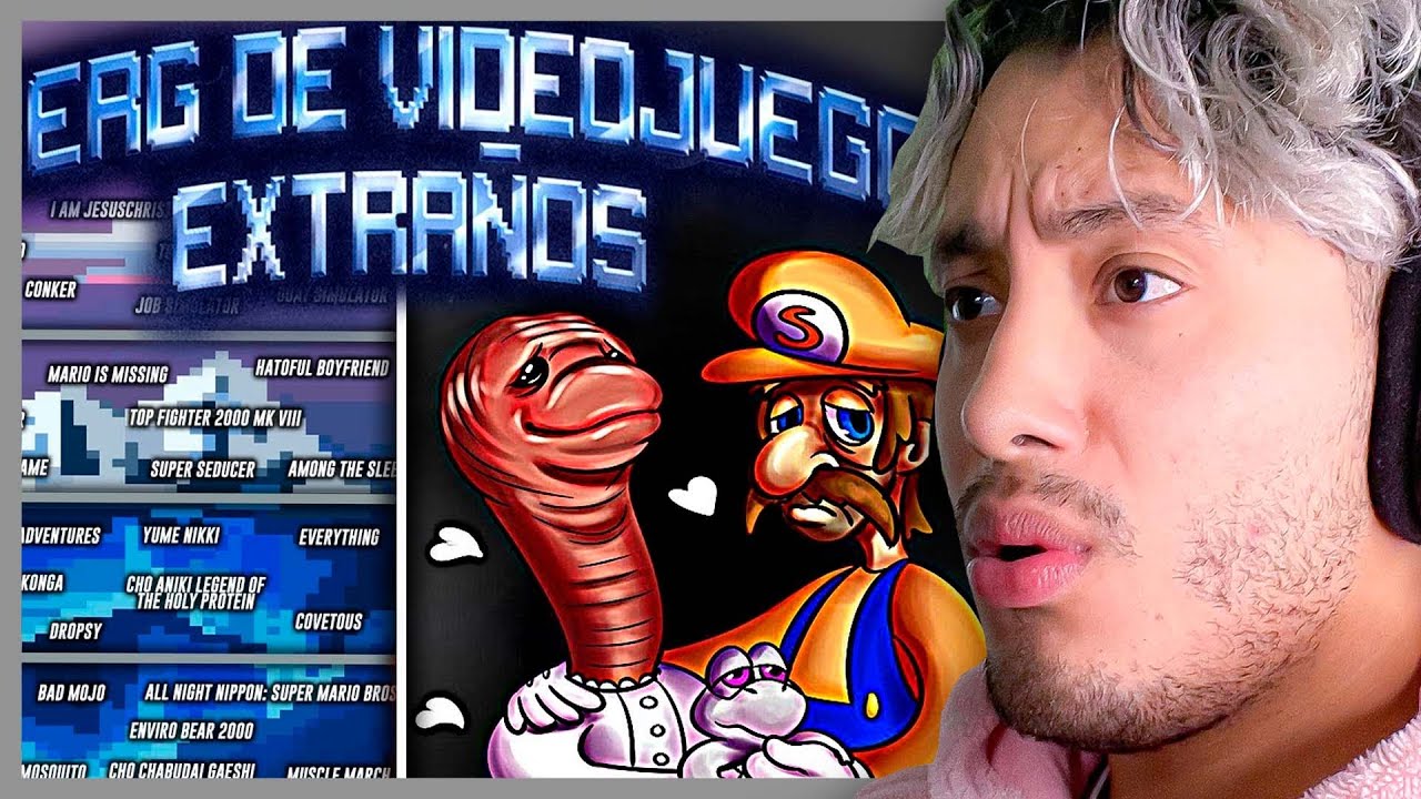 MAAU reacciona al ICEBERG DE VIDEOJUEGOS EXTRAÑOS Y BIZARROS 😯