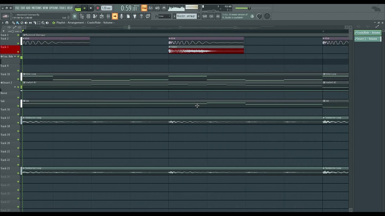 Mastered Overwar.flp is done!