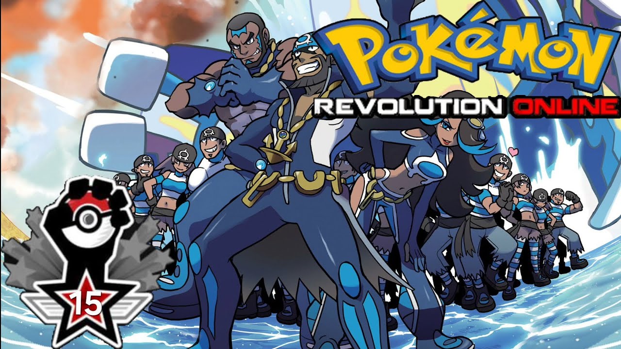 Pokemon revolution online #15 defeating aqua admin matt 