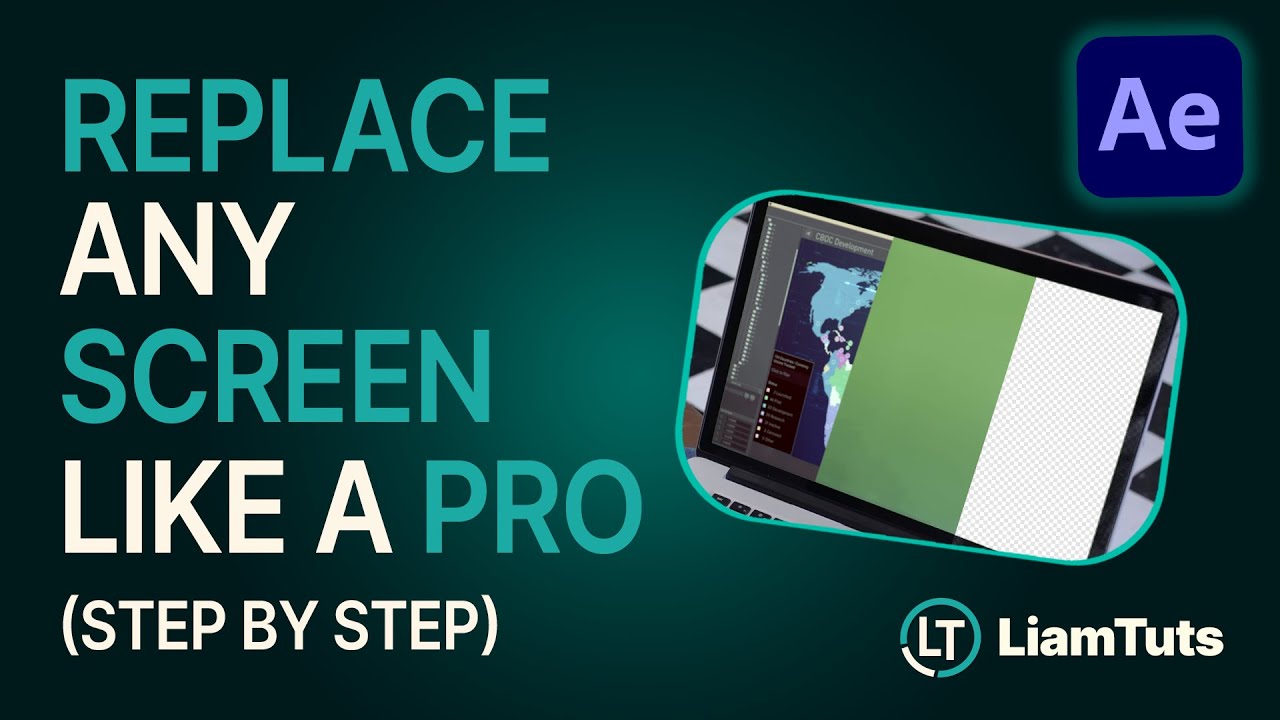 How to Replace Any Screen in After Effects (Step-by-Step Tutorial)